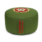 olive / Symbol: Chakra Herz-Chakra (Anahata) / Buchweizenschalen / 33 x 33 x 15 cm