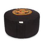 schwarz / Buchweizenschalen / 33 x 33 x 15 cm