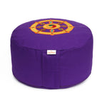 violett / Buchweizenschalen / 33 x 33 x 15 cm