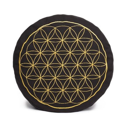 Meditationskissen Glückssitz® Blume des Lebens