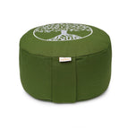 olive green / Buchweizenschalen / 33 x 33 x 15 cm