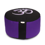 violett/schwarz / Buchweizenschalen / 33 x 33 x 15 cm
