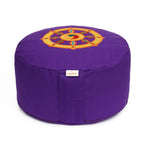 violett / Buchweizenschalen / 33 x 33 x 15 cm