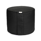 schwarz / Buchweizenschalen / 35 x 35 x 25 cm