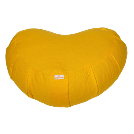 Meditationskissen Zafu ZEN Halbmond BASIC mit ZIP