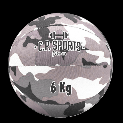 SEO. Medizinball Camouflage Weiß von: 0,5 kg bis 15 kg C.P. Sports - K5 - 0.5 Kg Linkreich