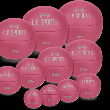 SEO. Medizinball Farbe: Pink 0,5 kg bis 10 kg - C.P. Sports - K5 - 500 g Linkreich