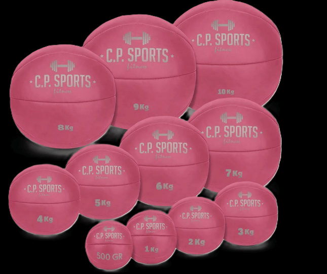 SEO. Medizinball Farbe: Pink 0,5 kg bis 10 kg - C.P. Sports - K5 - 500 g Linkreich