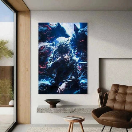 Megumi - Jujutsu Kaisen - Anime Leinwandbild (Canvas) kaufen bei Linkreich – Jetzt entdecken!