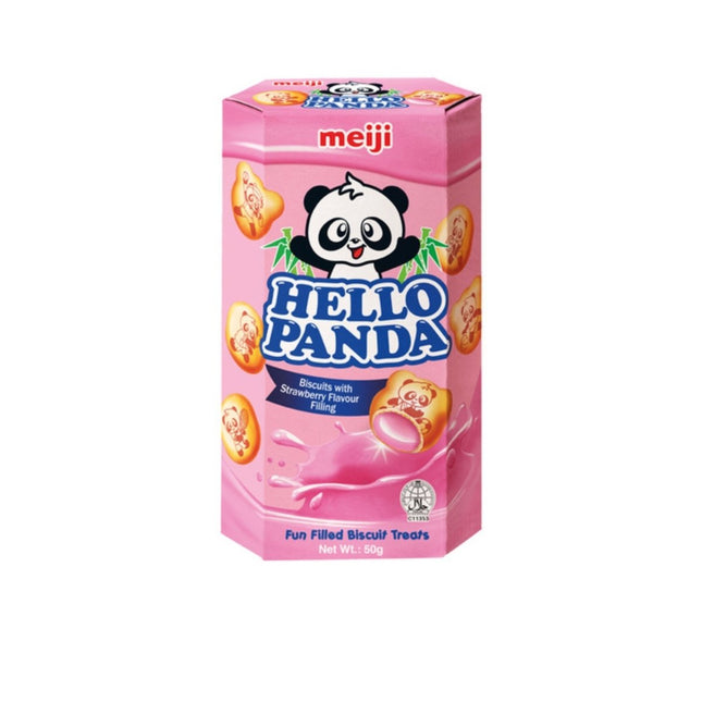 SEO. Meiji Hello Panda Kekse mit Erdbeerfüllung 50g - Linkreich