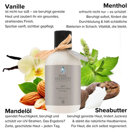 SEO. MEN After Shave Balm •Energie• - Linkreich