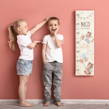 SEO. Messlatte mit Namen für Kinder im Pilot Design - Linkreich