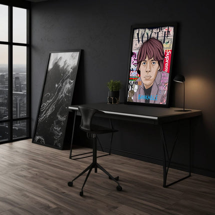 Mick Jagger - Leinwandbild Pop Art (Canvas) kaufen bei Linkreich – Jetzt entdecken!