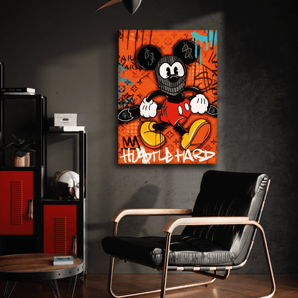 Mickey the thief - Leinwandbild Pop Art / Motivation (Canvas) kaufen bei Linkreich – Jetzt entdecken!