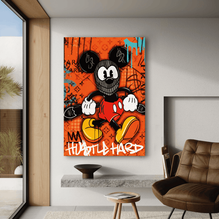 Mickey the thief - Leinwandbild Pop Art / Motivation (Canvas) kaufen bei Linkreich – Jetzt entdecken!