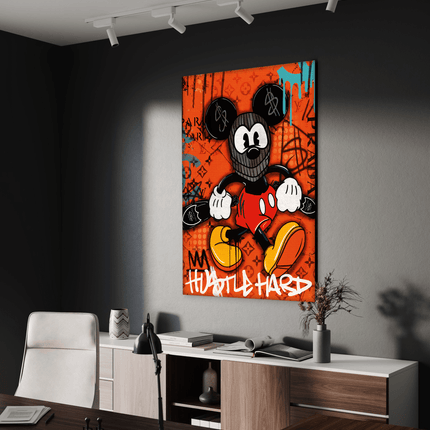 Mickey the thief - Leinwandbild Pop Art / Motivation (Canvas) kaufen bei Linkreich – Jetzt entdecken!