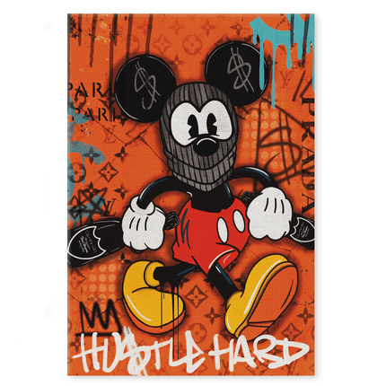 Mickey the thief - Leinwandbild Pop Art / Motivation (Canvas) kaufen bei Linkreich – Jetzt entdecken!