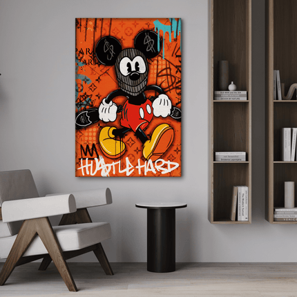 Mickey the thief - Leinwandbild Pop Art / Motivation (Canvas) kaufen bei Linkreich – Jetzt entdecken!