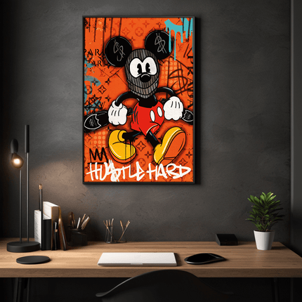 Mickey the thief - Leinwandbild Pop Art / Motivation (Canvas) kaufen bei Linkreich – Jetzt entdecken!