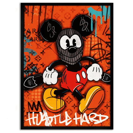 Mickey the thief - Leinwandbild Pop Art / Motivation (Canvas) kaufen bei Linkreich – Jetzt entdecken!