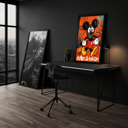 Mickey the thief - Leinwandbild Pop Art / Motivation (Canvas) kaufen bei Linkreich – Jetzt entdecken!