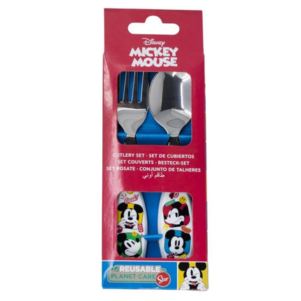 SEO. Micky Maus Besteck Set - 2 Teile - Linkreich