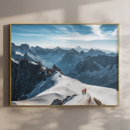 Midi Arête Wall Art – Chamonix, French Alps Landscape Print