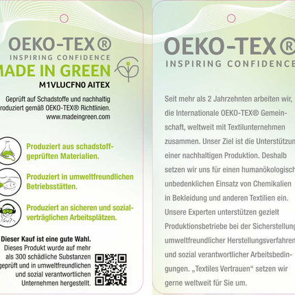 Spannbettlaken »Bremen« Bettlaken Bio Baumwolle Hautfreundlich für Boxpringbetten Matratzen bis 30 cm Höhe 202093