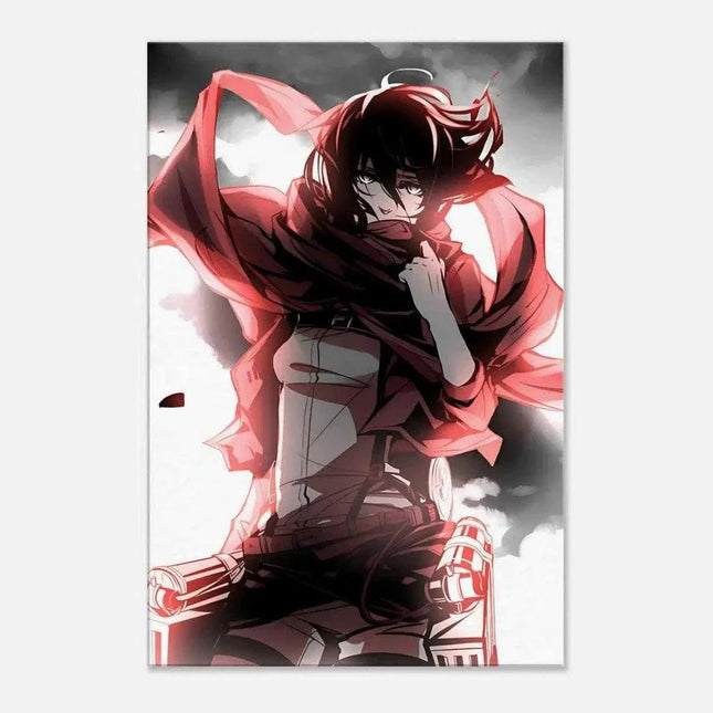 Mikasa - Attack on Titan - Anime Leinwandbild (Canvas) kaufen bei Linkreich – Jetzt entdecken!