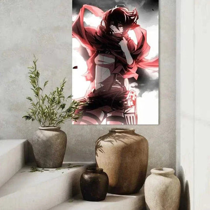 Mikasa - Attack on Titan - Anime Leinwandbild (Canvas) kaufen bei Linkreich – Jetzt entdecken!