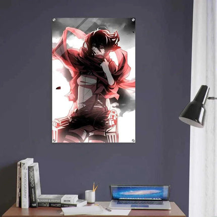 Mikasa - Attack on Titan - Anime Leinwandbild (Canvas) kaufen bei Linkreich – Jetzt entdecken!