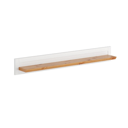 SEO. Milano Elite Massivholz Kiefer Holzregal | Farbe Weiß/Kiefer - Linkreich