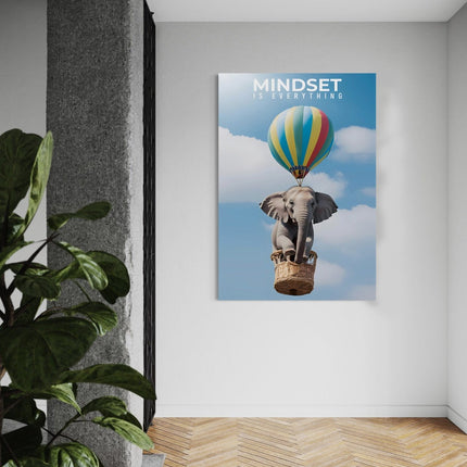 Mindset is everything - Leinwandbild Motivation (Canvas) kaufen bei Linkreich – Jetzt entdecken!