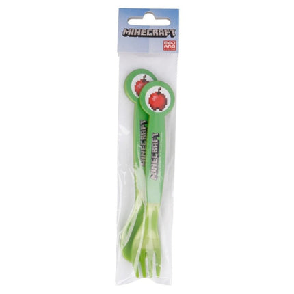 SEO. Minecraft Plastik Besteck Set - 2 Teile - Linkreich