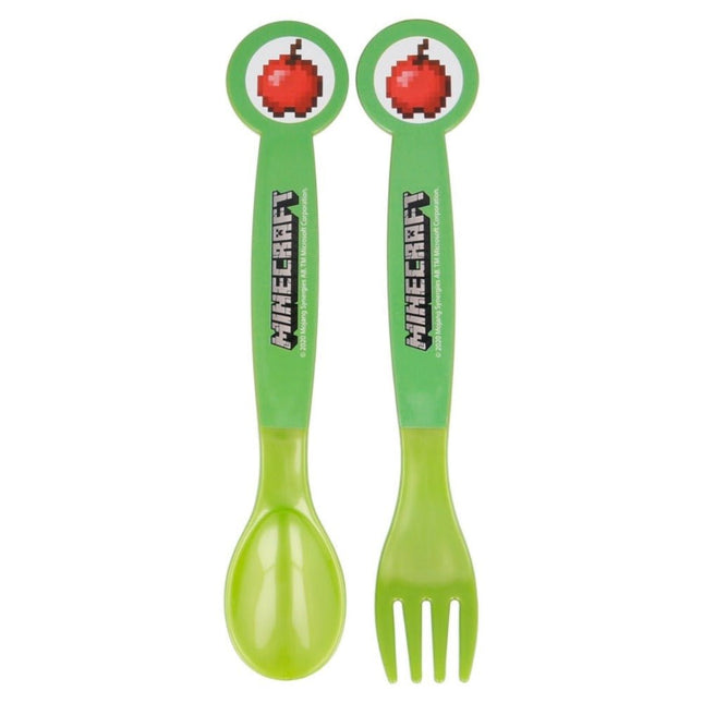 SEO. Minecraft Plastik Besteck Set - 2 Teile - Linkreich
