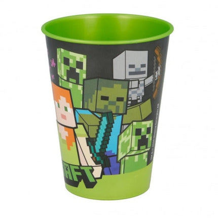 SEO. Minecraft Plastikbecher für Kinder 260ml - Linkreich
