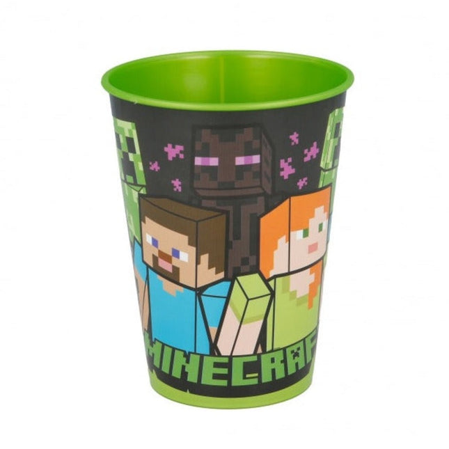 SEO. Minecraft Plastikbecher für Kinder 260ml - Linkreich