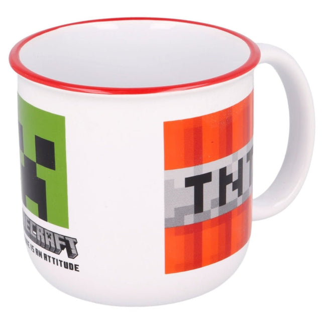 SEO. Minecraft Tasse im Geschenkkarton - Linkreich