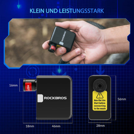 MINI Elektrische Fahrradpumpe AS1 (Fahrrad Luftpumpen) kaufen bei Linkreich – Jetzt entdecken!