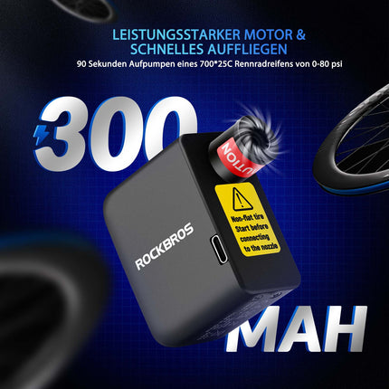 MINI Elektrische Fahrradpumpe AS1 (Fahrrad Luftpumpen) kaufen bei Linkreich – Jetzt entdecken!