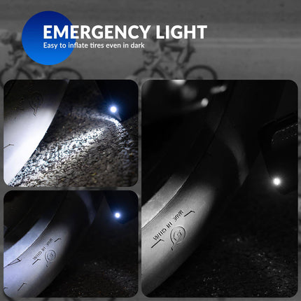 Mini Elektrische Luftpumpe 7 - 150PSI 5 Modi (Fahrrad Luftpumpen) kaufen bei Linkreich – Jetzt entdecken!