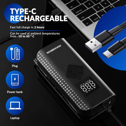 Mini Elektrische Luftpumpe 7 - 150PSI 5 Modi (Fahrrad Luftpumpen) kaufen bei Linkreich – Jetzt entdecken!