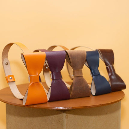 Minimalistische Lederfliege, individuelles Geschenk, Hochzeitsaccessoire, Fliege für den Bräutigam, Trauzeugengeschenk () kaufen bei Linkreich – Jetzt entdecken!