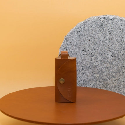 Minimalistischer Leder Schlüssel - Organizer, Handgefertigter Schlüsselhalter, Personalisiertes Geschenk, Schlüsselhülle für Männer und Frauen () kaufen bei Linkreich – Jetzt entdecken!