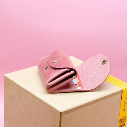 Minimalistisches Portemonnaie für Frauen cir. 11,5x8x3,5cm. Kleine Geldbeutel für Damen. Geschenke für Sie. Schlanke Brieftasche für Damen. Altrosa () kaufen bei Linkreich – Jetzt entdecken!