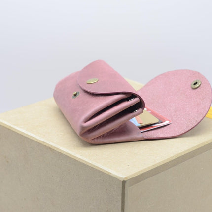 Minimalistisches Portemonnaie für Frauen cir. 11,5x8x3,5cm. Kleine Geldbeutel für Damen. Geschenke für Sie. Schlanke Brieftasche für Damen. Altrosa () kaufen bei Linkreich – Jetzt entdecken!