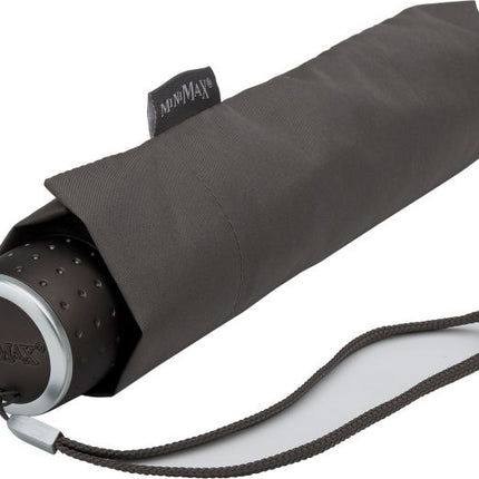 MINIMAX® - TASCHENSCHIRM - HANDÖFFNUNG - WINDSICHER - Ø 100 CM - GRAU (Taschenschirm) kaufen bei Linkreich – Jetzt entdecken!