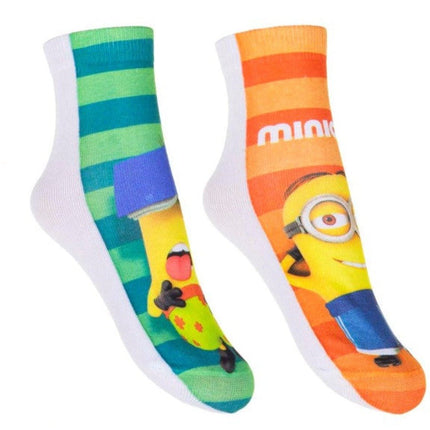SEO. Minions Socken 2 Paar Unisex Socks Outdoor - Socken - 23 - 26 Linkreich