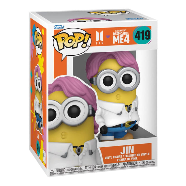 Minions x BTS POP! Rocks Vinyl Figur Jin – 9 cm Sammelfigur (POP! Vinyl) kaufen bei Linkreich – Jetzt entdecken!