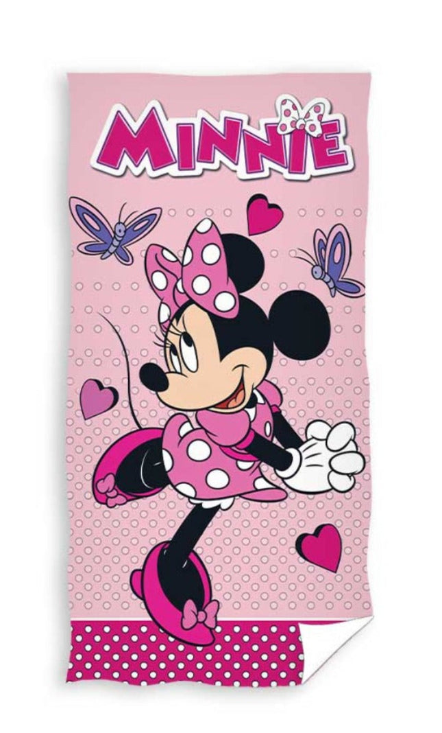 SEO. Minnie Maus Disney Handtuch Strand Badetuch 70x140cm - Linkreich